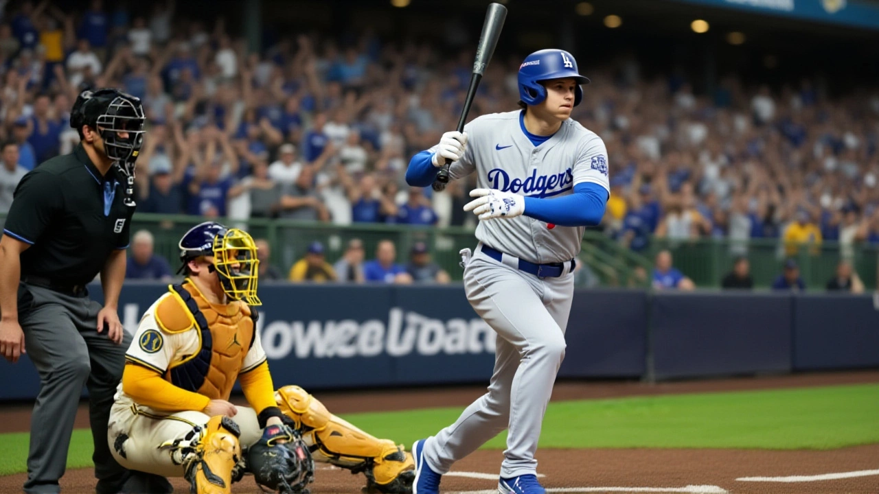 Dodgers take 3-0 NLCS lead, Ohtani's leadoff triple fuels win